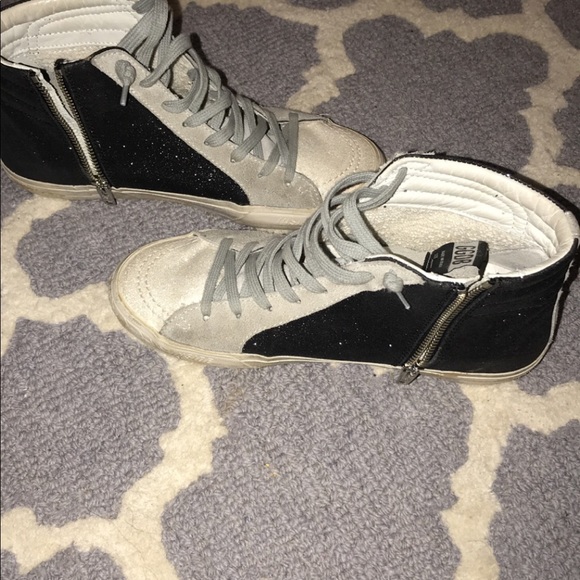 Black and White glitter Slide Golden Goose size 39 - Picture 4 of 7